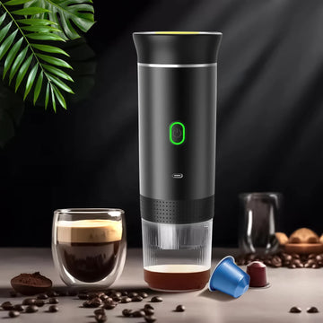 3-in-1 Portable Electric Espresso Maker | Car, Home & Travel Use